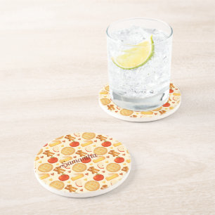 Porta-copos Pizza E Ingredientes De Maçã Fashiada