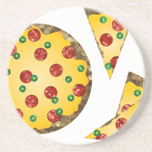 Porta-copos pizza sequencial