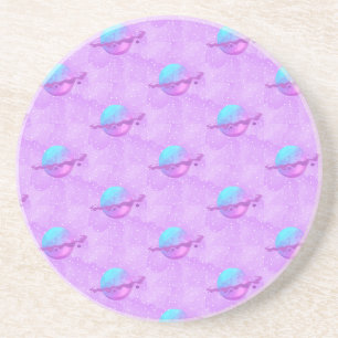 Porta-copos Planeta Roxo