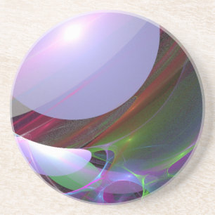 Porta-copos Planeta translúcido