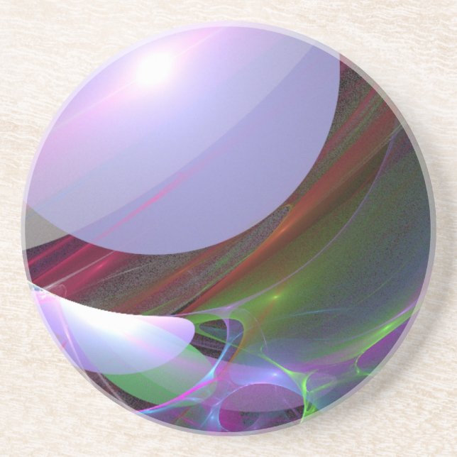 Porta-copos Planeta translúcido (Frente)