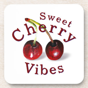 Porta copos Plástica de Cerejas