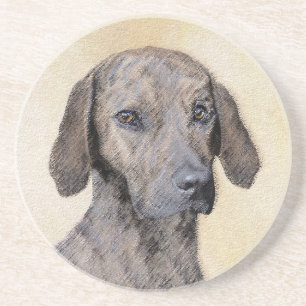 Porta-copos Plott Painting - Arte de Cachorro Original