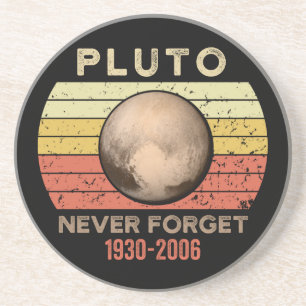 Porta-copos pluto nunca esquece, eris, lua, astronomia, astron