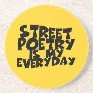 Porta-copos Poesia De Rua É Meu Dia A Dia