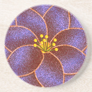 Porta-copos Poinsettia Roxa