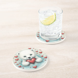 Porta-copos Polar Bear Love 1