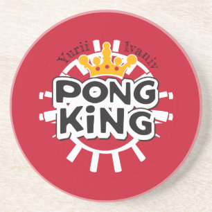 Porta-copos Pong King Red