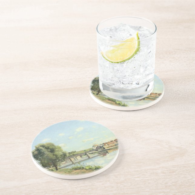 Porta-copos Pont Du Chemin De Fer Camille Pissarro (Lateral)