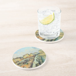 Porta-copos Pont Neuf, Tarde, Sunlight Camille Pissarro