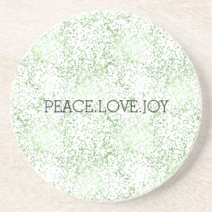 Porta-copos Pontos Sparkle Verdes Dourados Glitz     