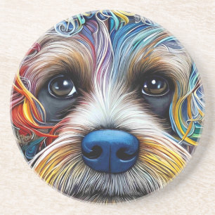 Porta-copos Pop Art Terrier bonito