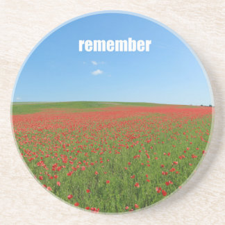 Porta-copos Poppies lembram