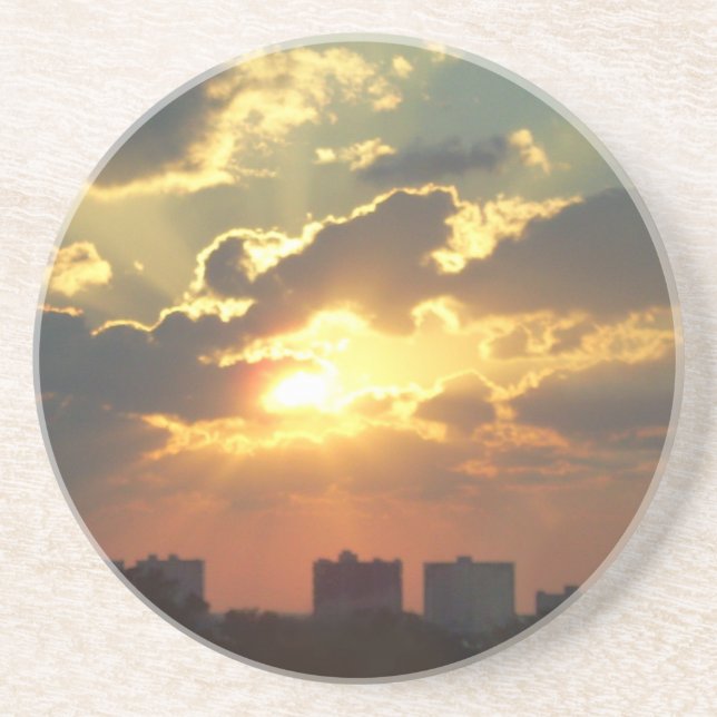 Porta-copos Por do sol (Frente)