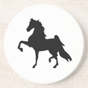 Porta-copos Portas copos com cavalo de Saddlebred