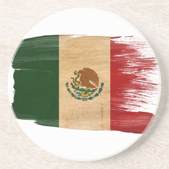 Porta-copos Portas copos da bandeira de México (Frente)