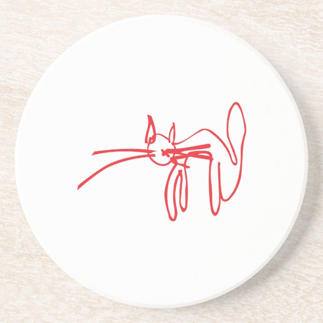 Porta-copos Portas copos de Mascot Gang Cat (Frente)