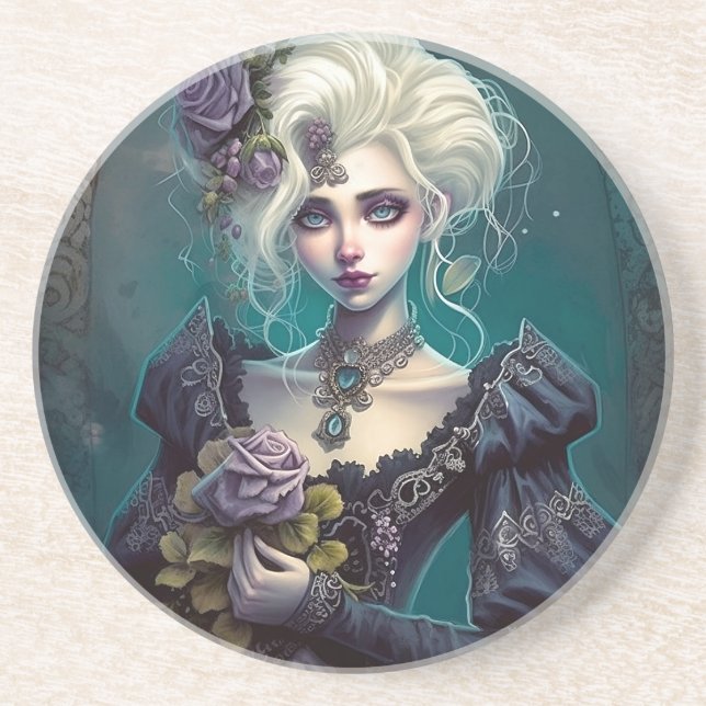 Porta-copos Portas copos gótico Girl (Frente)