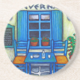 Porta-copos Portas copos gregas Taverna por Lisa Lorenz