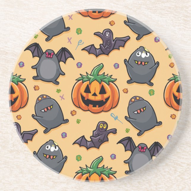 Porta-copos portas copos halloween (Frente)