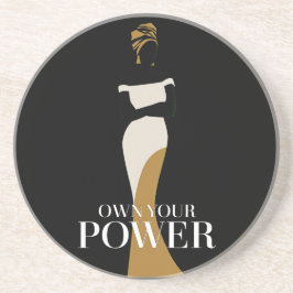 Porta-copos Possuir seu poder: um retrato da confiança e da gr
