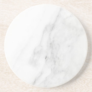 Porta-copos Pousa-copos de papel rústico de mármore branco sim