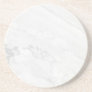 Porta-copos Pousa Papel de Mármore Branco Simples Moderno Rúst