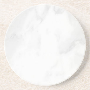 Porta-copos Pousa Papel de Mármore Branco Simples Moderno Rúst