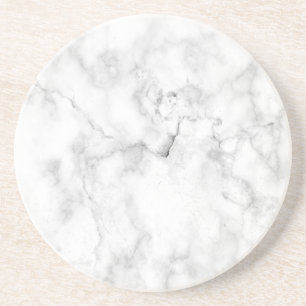 Porta-copos Pousa Papel de Mármore Branco Simples Moderno Rúst