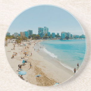 Porta-copos Praia San Juan - Alicante - Espanha
