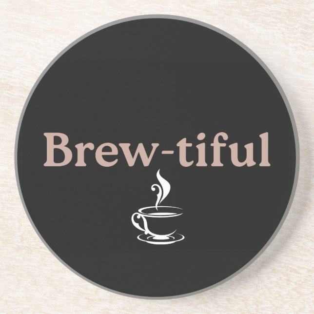Porta-copos Presente Brew-tiful para Colega de Trabalho ou Ani (Frente)