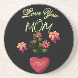 Porta-copos Presente floral personalizado e feito sob medida p