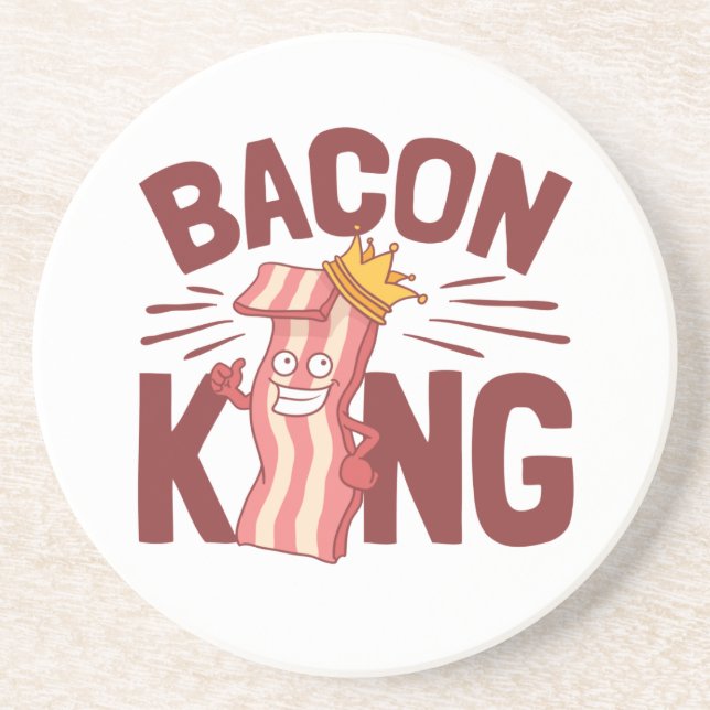 Porta-copos Presentes de Sobrecarga de Carne do Bacon King par (Frente)