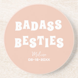 Porta-copos Presentes engraçados de madrinhas Badass Besties F