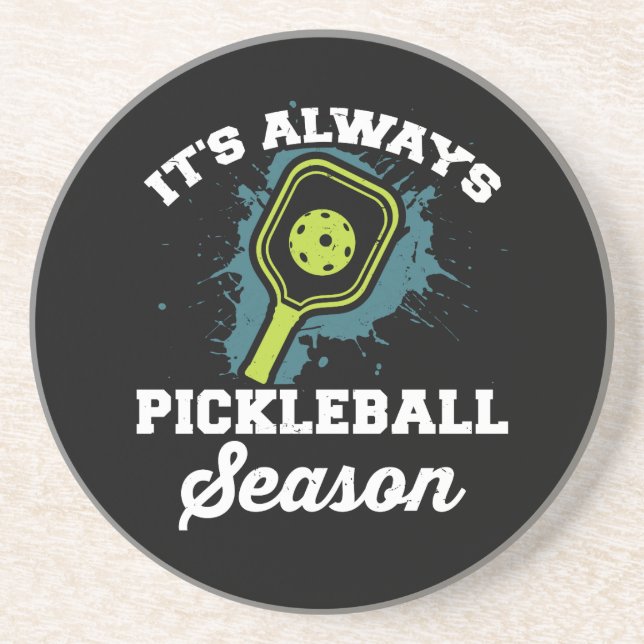 Porta-copos Presentes Engraçados de Pickleball (Frente)