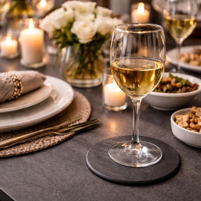 Porta-copos Preto e Trendy (Criador carregado)