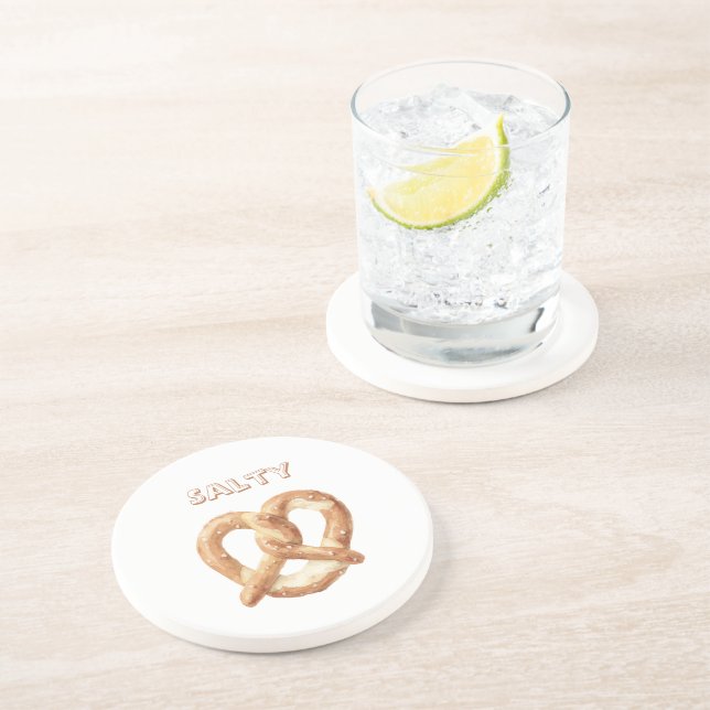 Porta-copos Pretzel Salgado (Lateral)