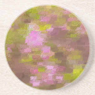 Porta-copos Primavera Season Pinks Abstrato