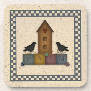 Porta copos Primitiva de Birdhouse Cork