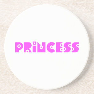 Porta-copos Princesa cor-de-rosa
