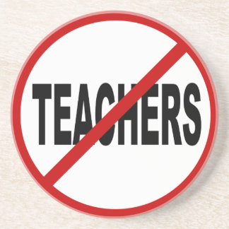Porta-copos Professores do ódio Teachers/No permitidos a