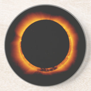 Porta-copos Próximo do Eclipse Solar Total