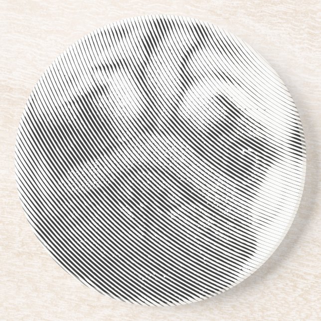 Porta-copos Pug Face (Frente)