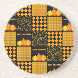 Porta-copos Pumpkin Halloween Patterno