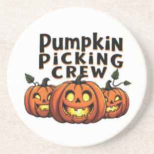 Porta-copos Pumpkin Pegando Tripulação Fala O Halloween