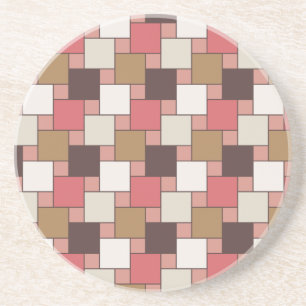 Porta-copos Pumpkin Spice Weave Patterno