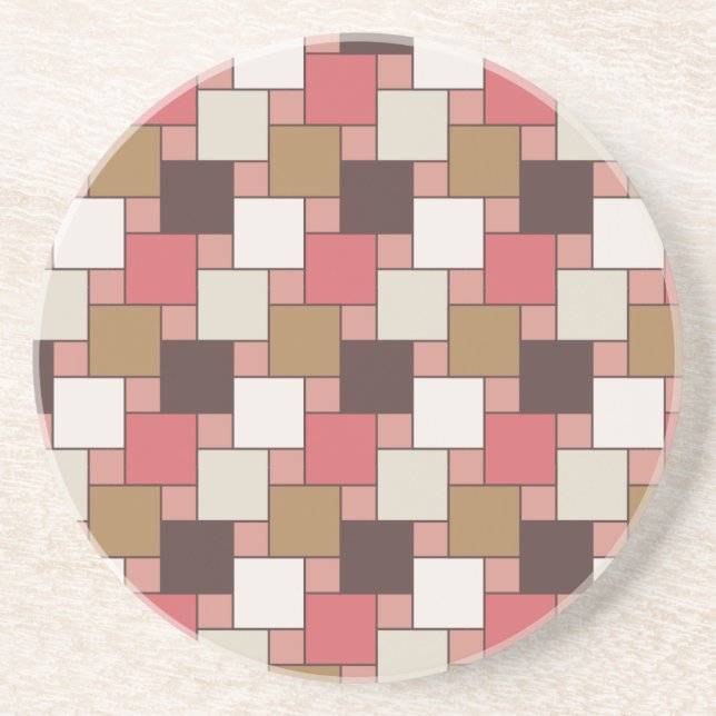 Porta-copos Pumpkin Spice Weave Patterno (Frente)