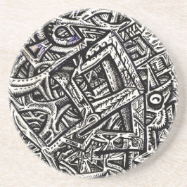 Porta-copos Quadrado Um, de Brian Benson