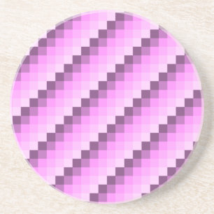 Porta-copos Quadrados Rosa e Roxo