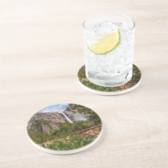 Porta-copos Quedas nupciais do véu (Lateral)